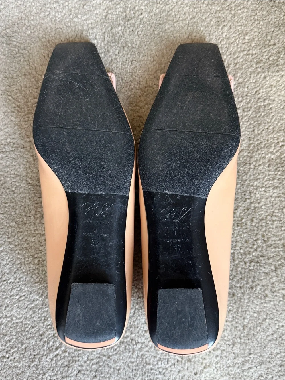 Roger Vivier Belle Vivier Patent Leather Ballerina